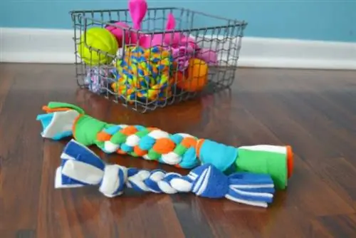 Tutorial sa DIY Fleece Dog Toy