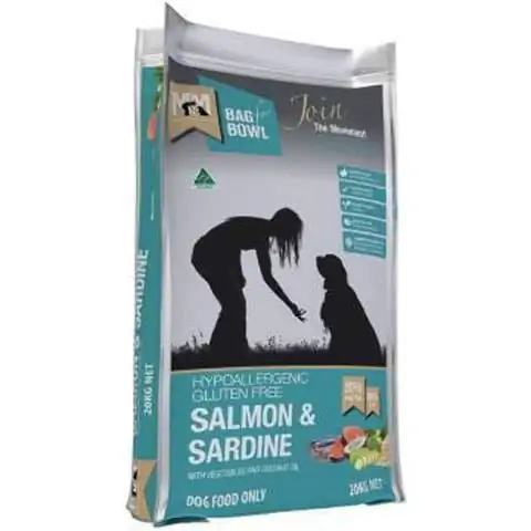 Սնունդներ Mutts Salmon & Sardine Dry Dog Food-ի համար