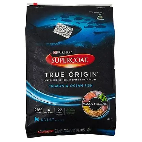 Purina Supercoat True Origin Salmon and Ocean Fish Dry Dog طعام جاف للكلاب