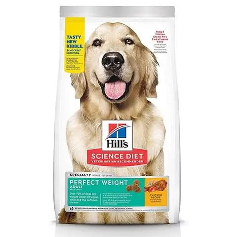 Hill's Science Diet Adult Perfect Weight Receta de pollo Alimento seco para perros