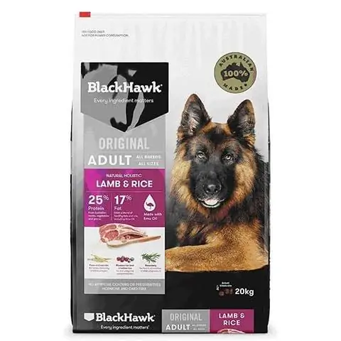 Black Hawk Lamb and Rice Alimento seco para perros adultos y mayores