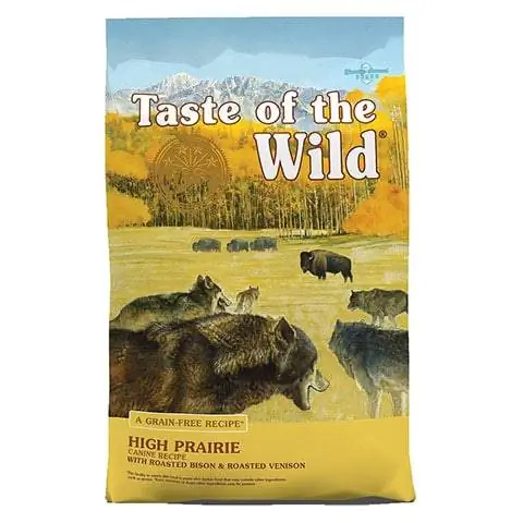 Taste of the Wild High Prairie Ração seca sem grãos para cães