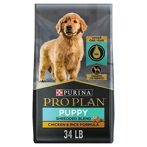 Purina Pro Plan Puppy Shredded Blend Chicken at Rice