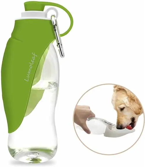 Portable Pet Water Bottle-LumoLeaf-Amazon