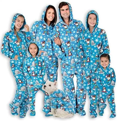 Family Hooded Onesies-Footed Pajama-Amazon