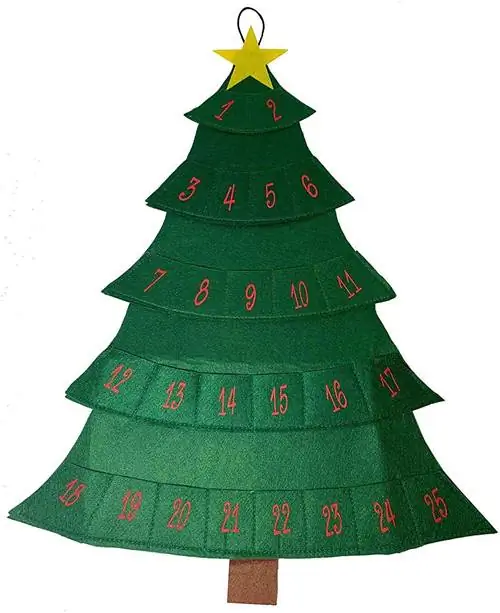 Иттер үчүн Christmas Tree Advent календары-Midlee-Amazon