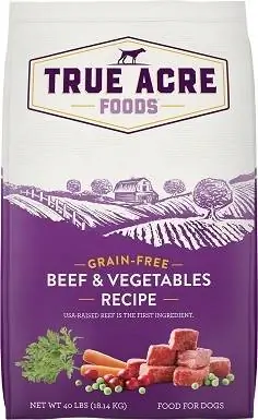 True Acre Foods Hrană uscată pentru câini fără cereale