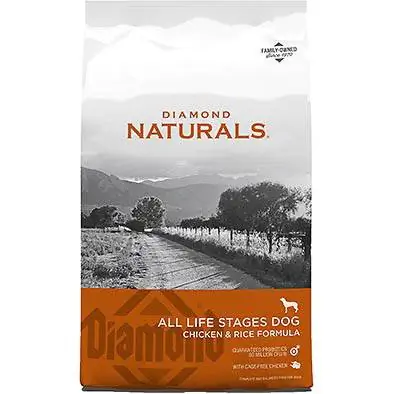 Diamond Naturals Chicken & Rice Formula All Life Stages -kuivaruoka koiralle