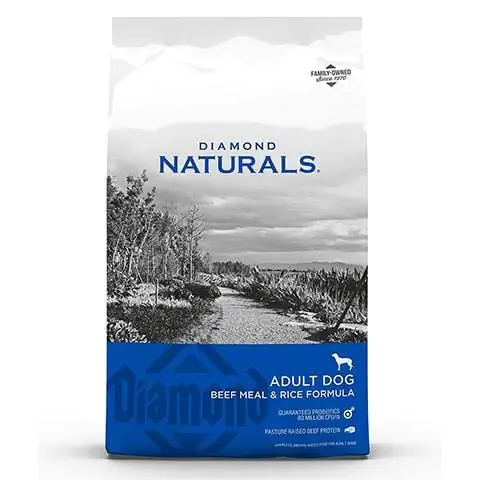 Diamond Naturals nötköttsmjöl & risformel