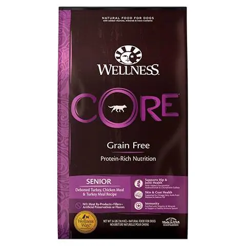 Wellness Core Senior Hundfoder