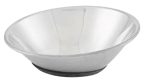 OurPets Tilt-A-Bowl Gummigebundener, rutschfester Napf