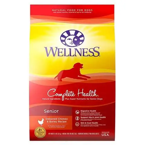 Wellness Complete He alth Senior Pollo disossato e orzo Ricetta Cibo secco per cani