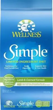 9Wellness Simple Limited Ingredient Diet Formula di agnello e farina d'avena Cibo secco per cani