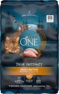 Ushqim i thatë për mace Purina ONE True Instinct