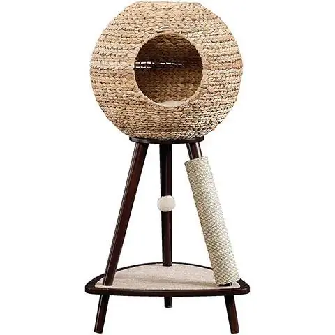 Sauder 774747 Natural Sphere Cat Tower