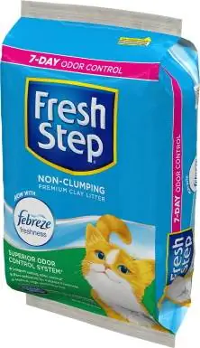 Fresh Step Febreze-duftende, ikke-klumpende lerkattestrøelse