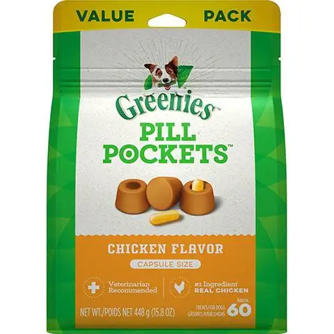 Greenies Pill Pockets Canine Chicken Flavour Dog Treats