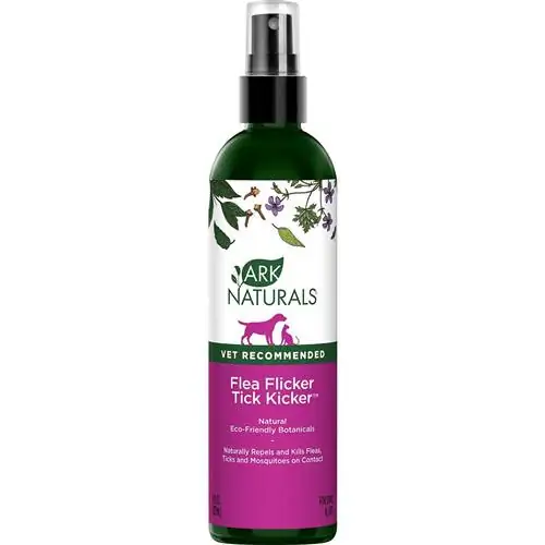 Parpadeo de pulgas Ark Naturals! ¡Pateador de garrapatas! Aerosol para perros y gatos (1)