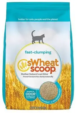 sWheat Scoop Natural Unsheling Clumping Wheat Cat Litter-j.webp