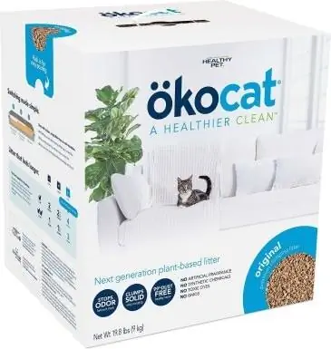 Okocat Original Premium Wood Clumping mačji pijesak