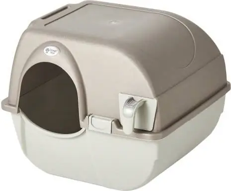 Boîte à litière pour chat Omega Paw Roll'N Clean