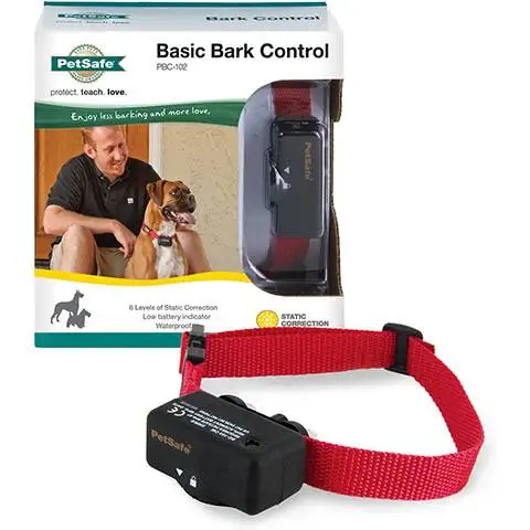 قلاده پوست سگ ضد آب پایه PetSafe Static Basic