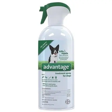 Spray para tratamento de pulgas e carrapatos Bayer Advantage