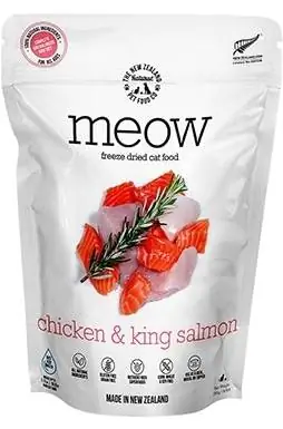 Noua Zeelandă Natural Pet Food Co. Hrană pentru pisici Meow Chicken & King Salmon