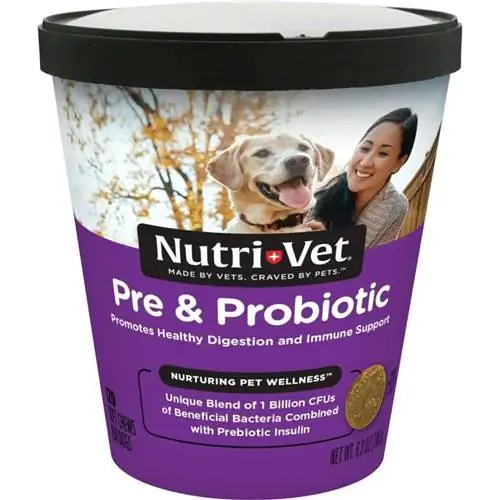 Nutri-Vet Pre & Probiotik Kunyah Lembut