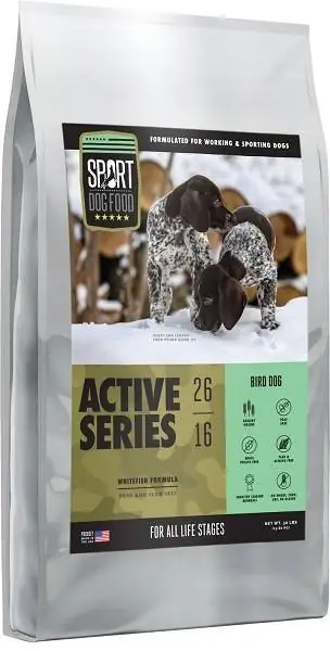 Спортна храна за кучета Active Series Bird Dog Whitefish Formula Суха храна за кучета без лен