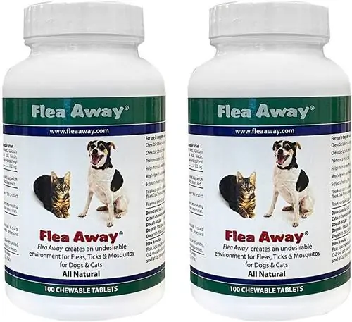 Bổ sung Bọ chét & Ve tự nhiên Flea Away (2 gói)