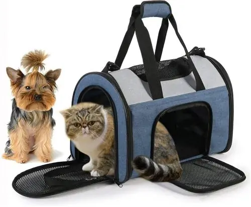 Jespet Soft-Sided Sport Dog & Cat Carrier Bag. กระเป๋าใส่สุนัขและแมว