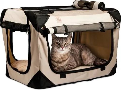 PetLuv Happy Cat რბილი ცალმხრივი Cat Carrier