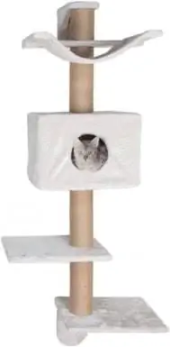 TRIXIE Dayna Plush Wall Mounted Cat Tree