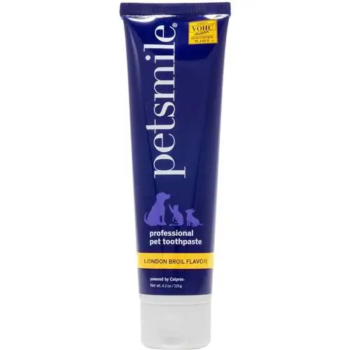 PetSmile profesionālā dabiskā Londonas broil garšas zobu pasta (1)