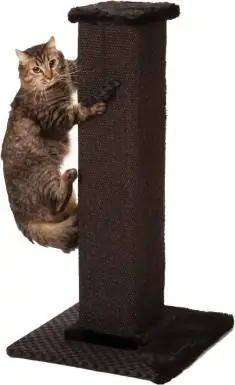 Max & Marlow 32-hauv Sisal Cat Scratching Post