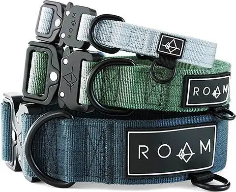 مصنوع من ROAM Premium Dog Collar