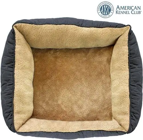 Lit pour animal de compagnie orthopédique Circle Stitch Cuddler American Kennel Club