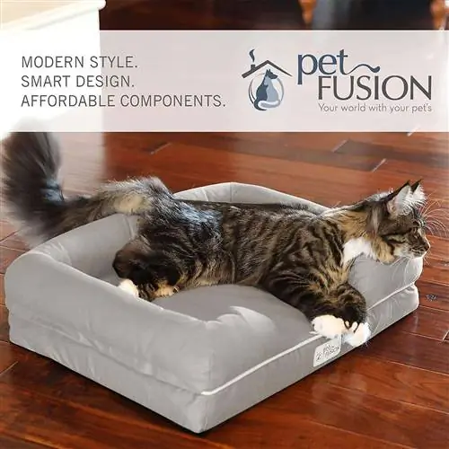 PetFusion Ultimate Dog Bed, Khoom CertiPUR-US Orthopedic Memory Foam