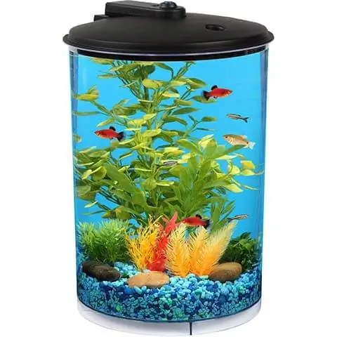 Koller Products Tropical 360 View Aquarium Starter Kit