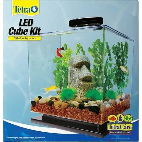 Tetra LED Cube Kit Fish Aquarium