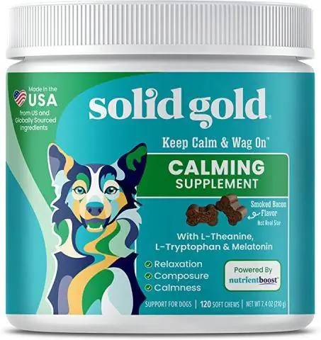 Solid Gold Keep Calm and Wag On Calming Supplement