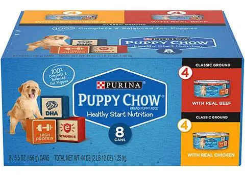 Puppy Chow Classic Wet Puppy Food-bäst för valpar 1