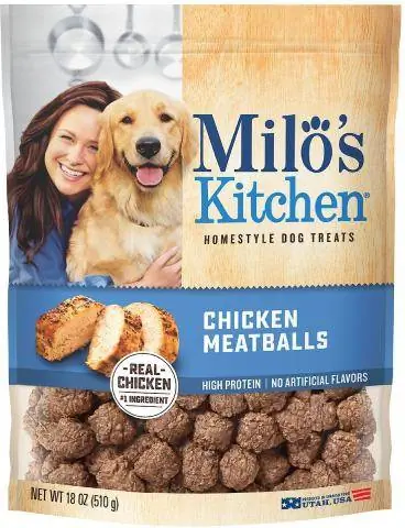 Milo's Kitchen Chicken Meatballs Paste poslastice