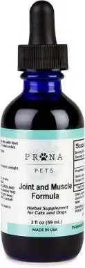 Prana Pets formula za kolke, sklepe in mišice tekoči dodatek za mačke in pse