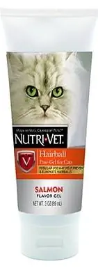 Nutri-Vet Salmon Ladha Gel Hairball Udhibiti