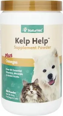 NaturVet Kelp Help Plus Omegas-jauhelisä kissoille