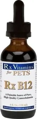 Rx Vitamins Rx B12 flytende fordøyelsestilskudd for katter