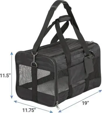 Bolsa Frisco Premium Travel para cães e gatos