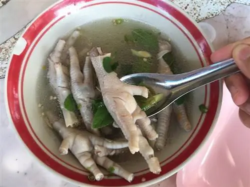 Chicken Feet Snelkookpan Soep_